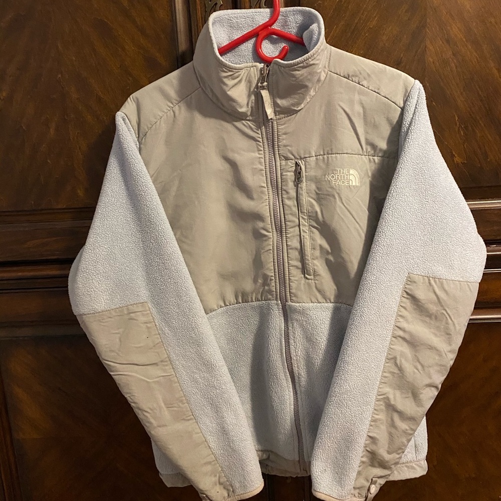 Women’s Baby Blue The North Face Fleece